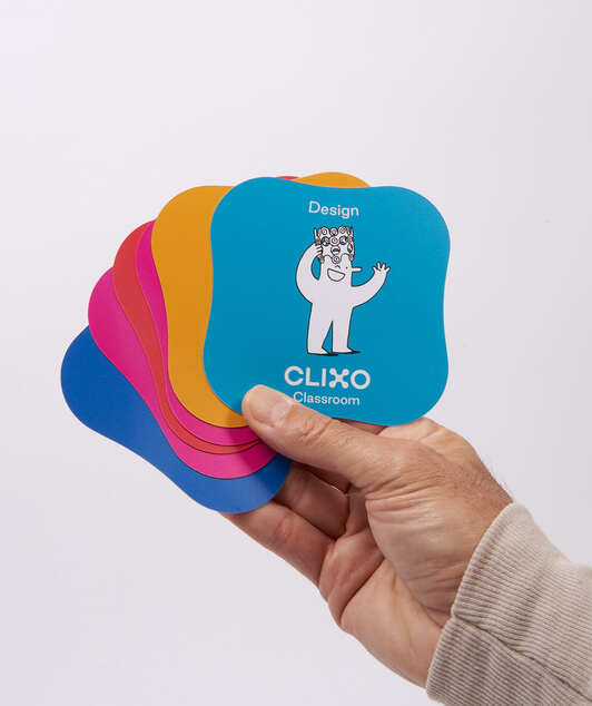 CLIXO Classroom - magnetická stavebnica 100 kusov