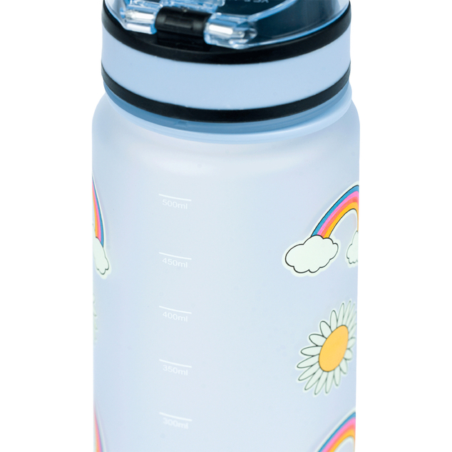 BAAGL Tritanflasche für Getränke Hippie, 500 ml