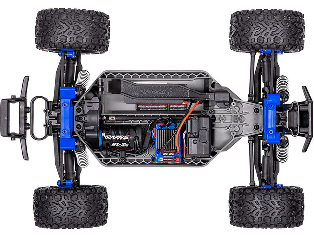 Traxxas Rustler 1:10 BL-2s 4WD RTR červený