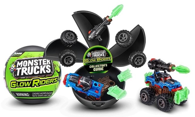 Zuru 5 Surprise: Monster Trucks – Glow Riders