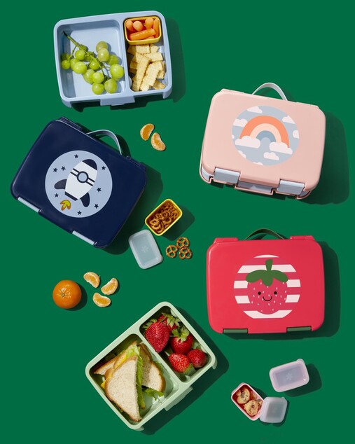 SKIP HOP Spark Style Krabička na obed Bento Jahoda