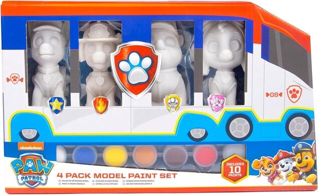Paw Patrol - Figurenmalerei 4 Stück im Karton