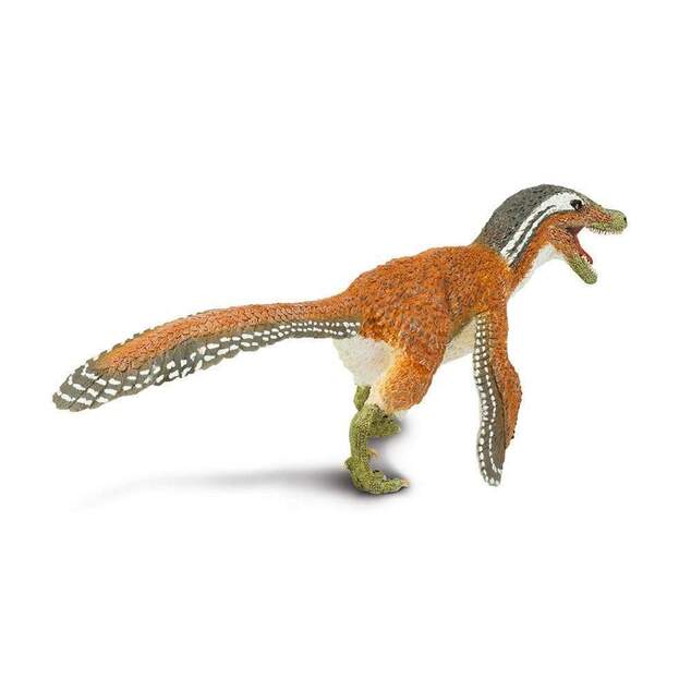 Safari® Gefiederter Velociraptor Dinosaurier