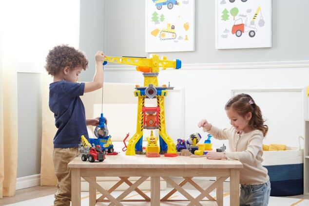 Paw Patrol Rubble &amp; crew zákaldné vozidlo Rubble