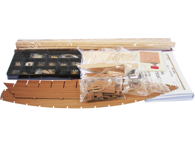 COREL Corsaro II plachetnica 1:24 kit