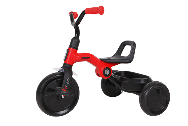 QPLAY Dreirad Ant Red, Alter 2-6 Jahre