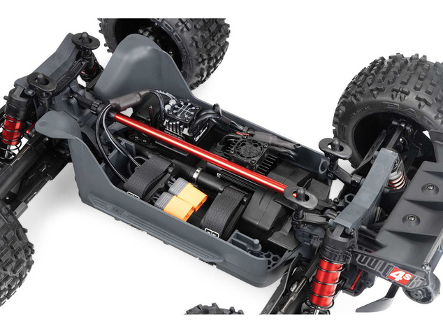 Arrma Outcast 4S V2 BLX 1:10 4WD RTR červená