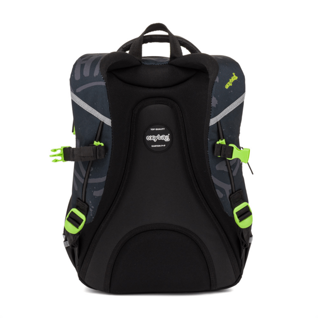 Zaino scolastico OXY SCOOLER Graffiti Blue