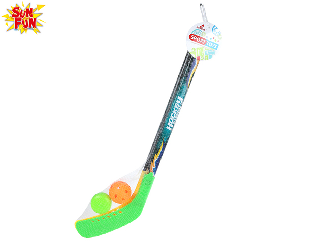 Sun Fun hokejska 69cm 2kom s lopticom i pakom
