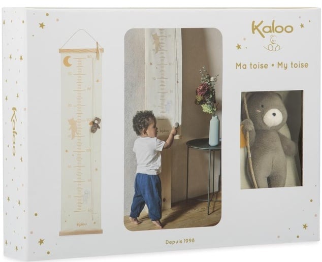 Kaloo Závesný meter pre deti s lezúcim mackom Home