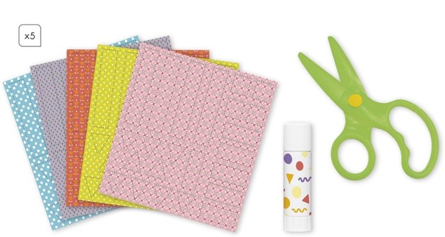Janod My arts&amp;crafts Strihanie a nalepovanie