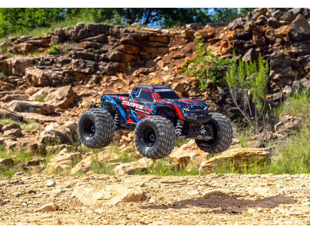 Traxxas Stampede 4x4 1:10 VX3 RTR portocaliu