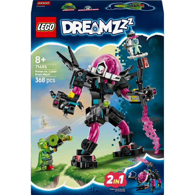 LEGO® DREAMZzz™ 71495 Mateo vs. Kybermozgový robot
