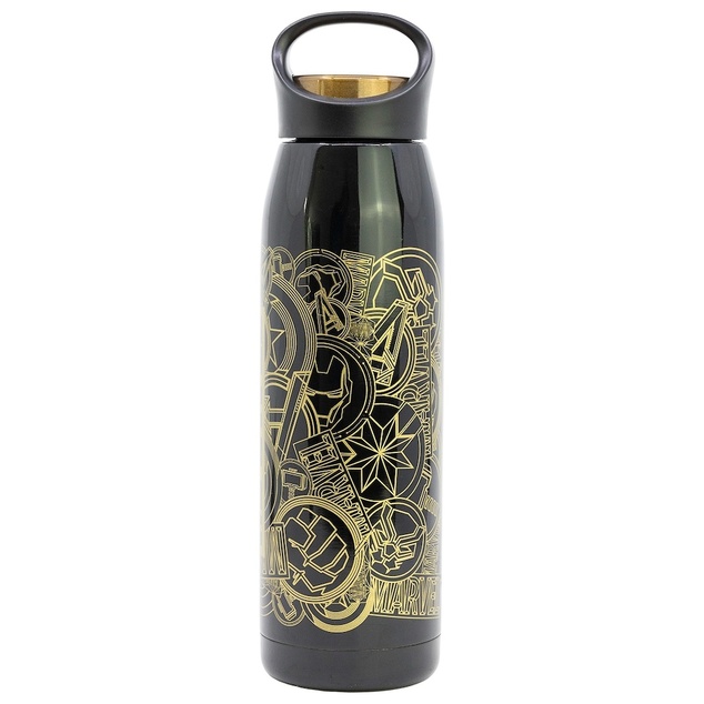 Marvel Borraccia Termica 665 ml, in acciaio inox