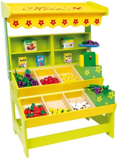 Small Foot Kinder-Verkaufsständer aus Holz max