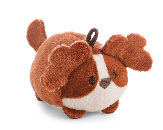NICI MyMochi portachiavi Cocker Spaniel Brush 5 cm, sdraiato