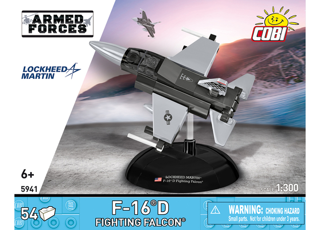 Cobi Forțele Armate F-16®D Fighting Falcon (SUA), 1:300, 55 k