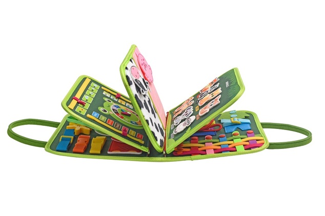 2Kids Toys Libro sensoriale busy Animali