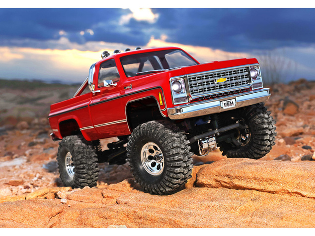 Traxxas TRX-4M Chevrolet K10 1979 1:18 RTR modrý