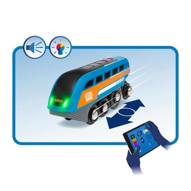 Brio SMART TECH SOUND Deluxe vláčiková dráha s tunelmi