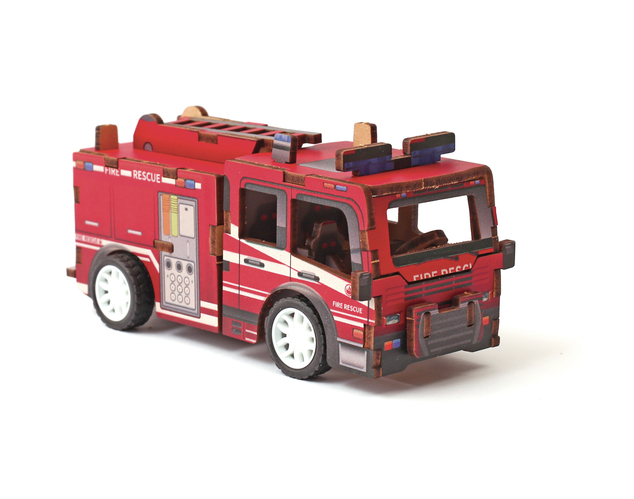 GRAINE CREATIVE Leseni 3D model Gasilski avto