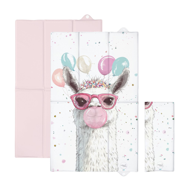 Ceba Podložka prebaľovacia cestovná (80x50) Basic Crazy Lama