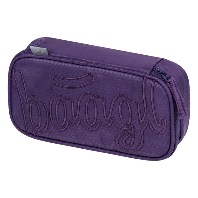 BAAGL SET 3 Coolmate Plum: ruksak, pernica, vrećica