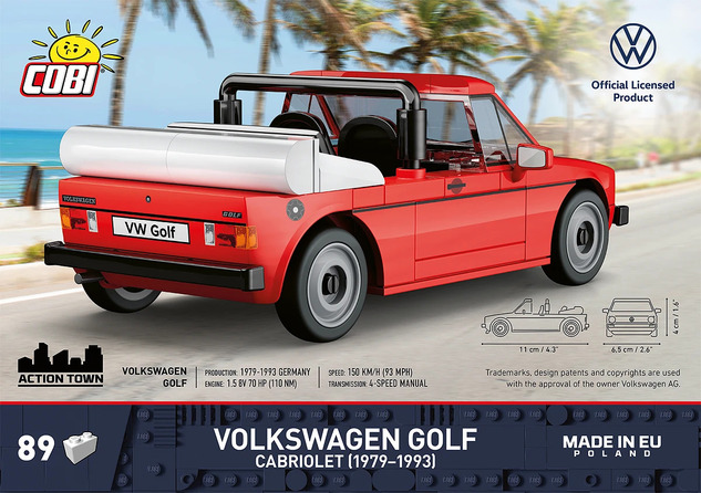 Cobi Volkswagen Golf I Cabriolet