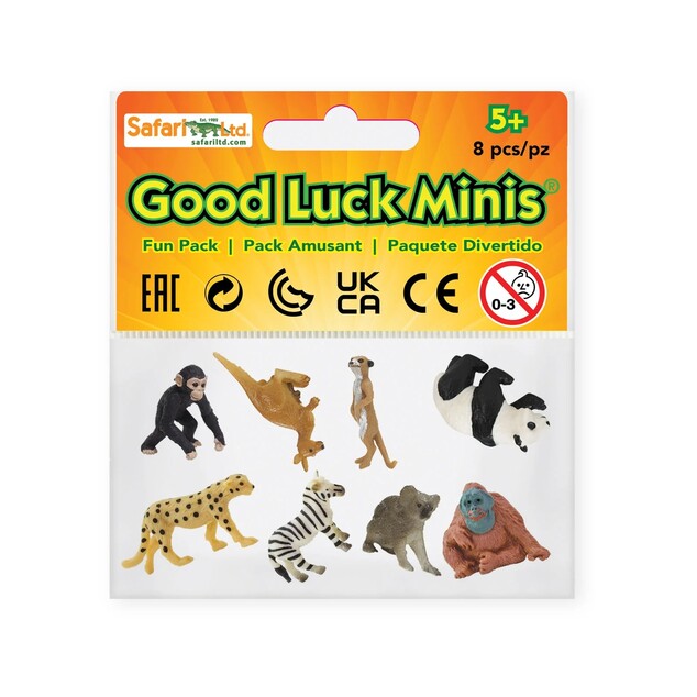 Safari® Fun pack Exotické zvieratá 8 figúrok