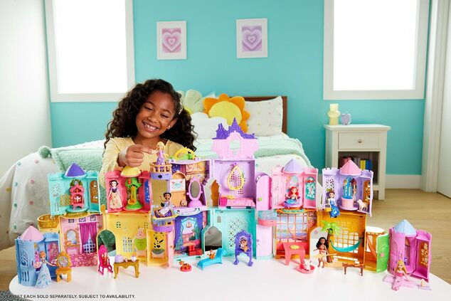Disney Puppenturm mit kleiner Rapunzel-Puppe