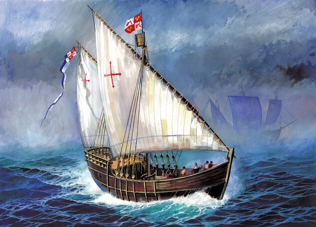 Model Kit loď 9005 - Caravel "Nina" (1:100)