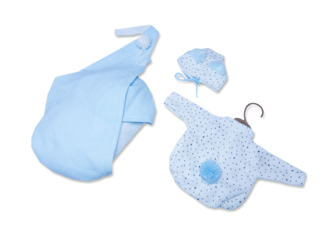 Llorens M635-65 oblečenie pre bábiku  NEW BORN veľkosti 35-36 cm