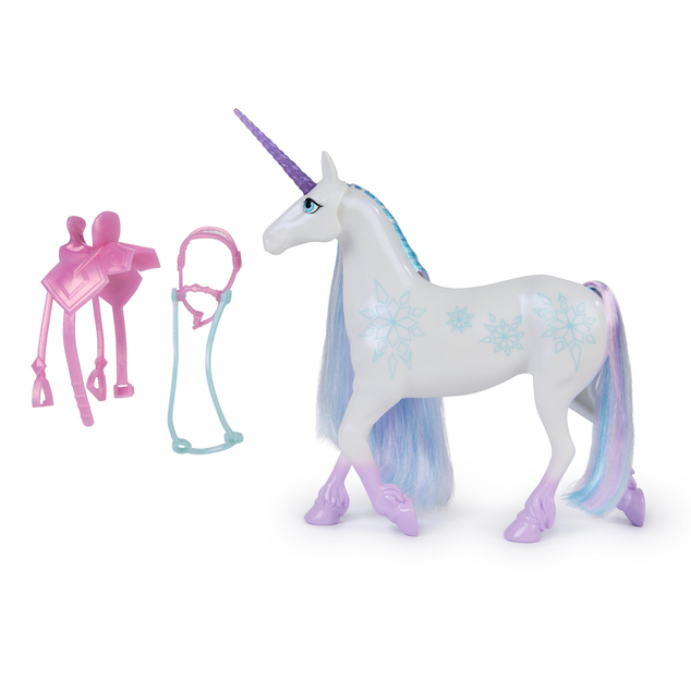 Spin Master Unicorn Academy Kämmbarer Einhorn 24 cm Glacier