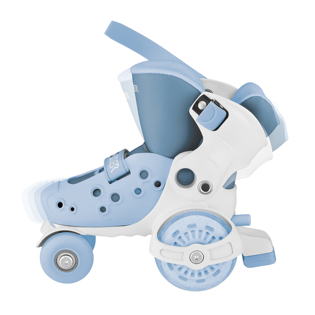 Globber Detské korčule GO QUAD Size: 26- 29 Ash Blue