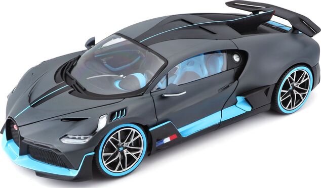Bburago 1:18 TOP Bugatti Divo Grey