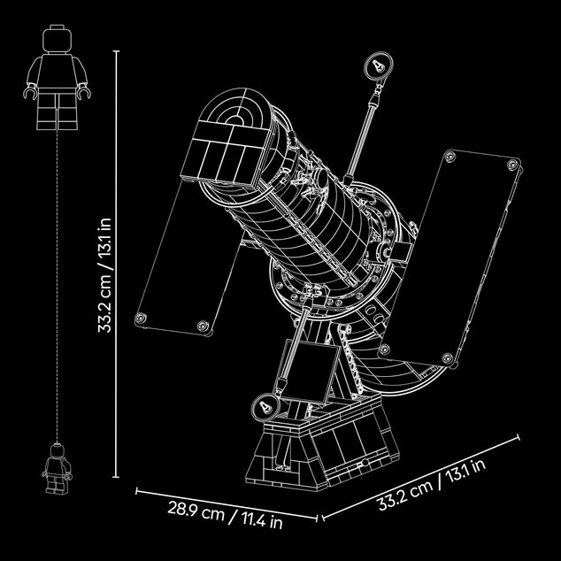 LEGO® Icons 11382 Hubbleův vesmírný dalekohled