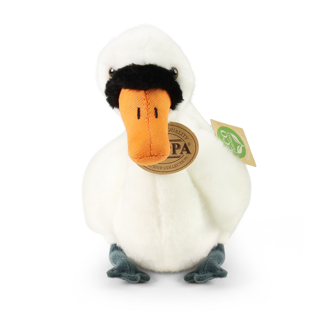 Plüss hattyú 20 cm ECO-FRIENDLY