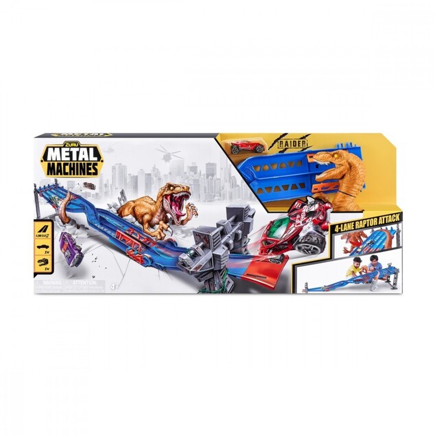 Metal Machines Dráha Raptor Attack so 4 dráhami