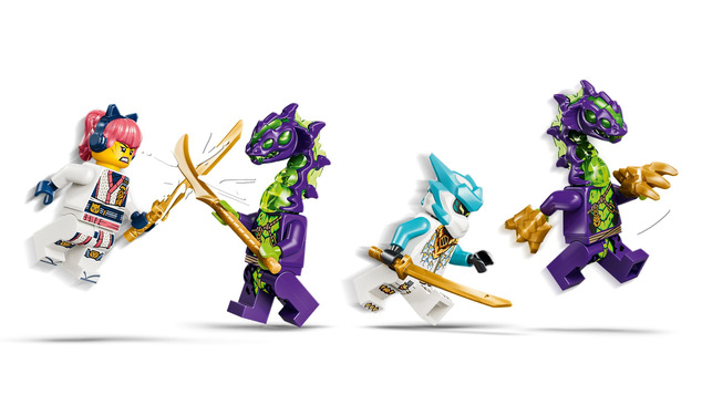 LEGO® NINJAGO® 71865 Zane a souboj s ledovým drakem