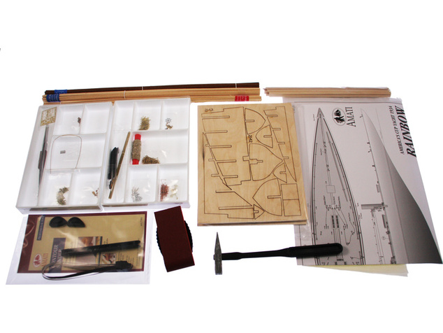 AMATI Rainbow plachetnica 1934 1:80 kit