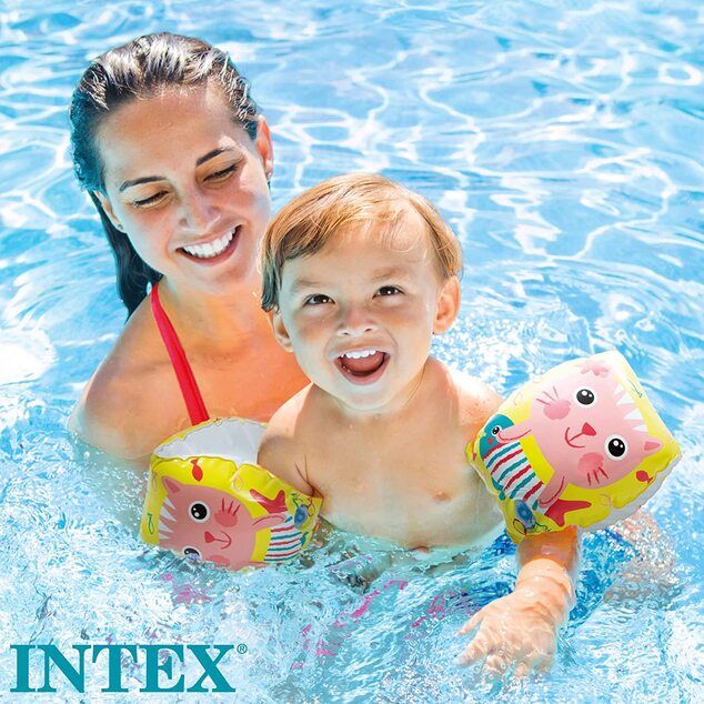 Intex 56665 Nafukovacie rukávniky Happy Kitten