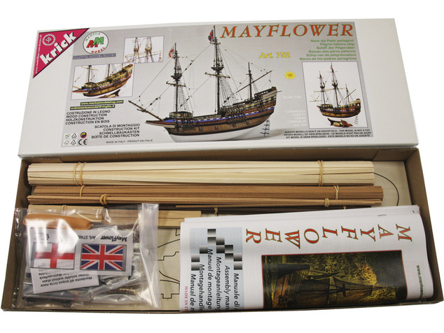 Kit Mantua Model Mayflower 1:64