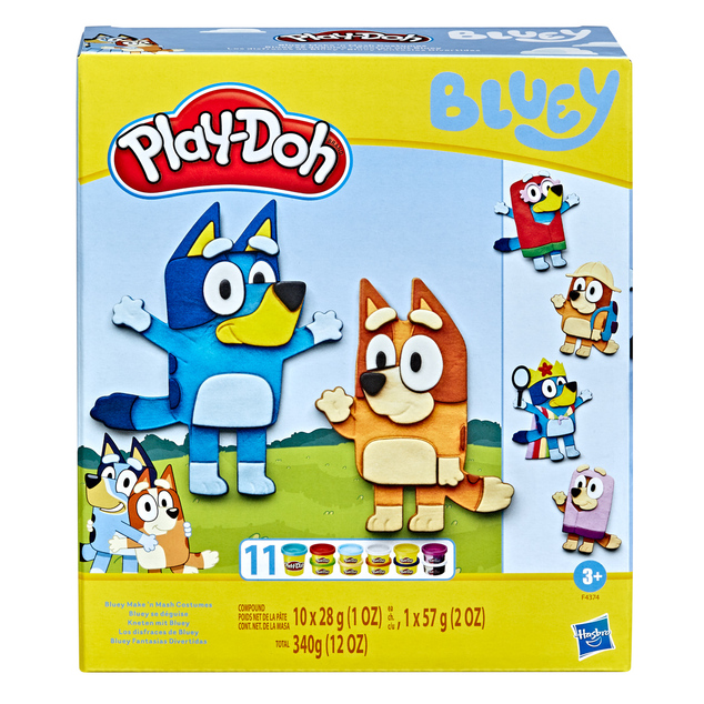 HASBRO - Play-Doh BLUEY costumi