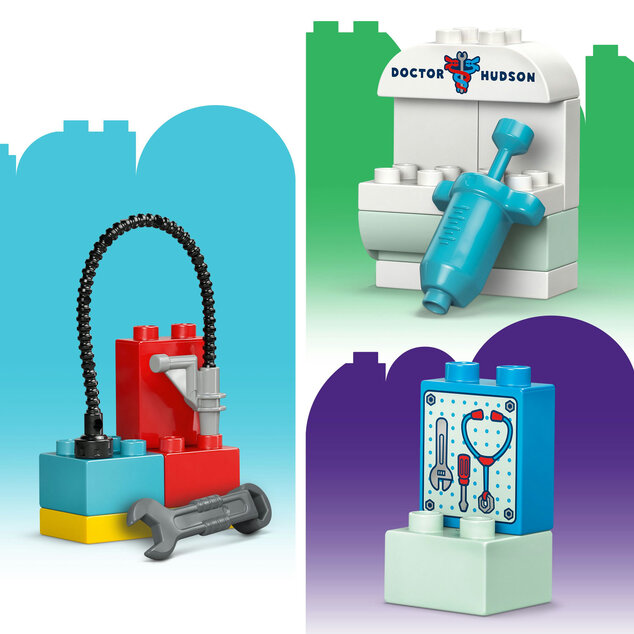 LEGO® DUPLO® 10456 McQueen a návšteva v garáži doktora Hudsona