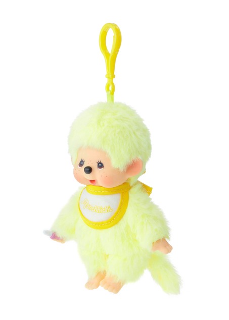 Monchhichi Mončiči colori con gancio in plastica 14cm assortiti