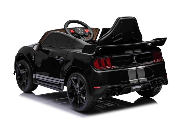 Elektrické autíčko Ford Shelby Mustang GT 500 Cobra, čierne, 2,4 GHz diaľkové ovládanie