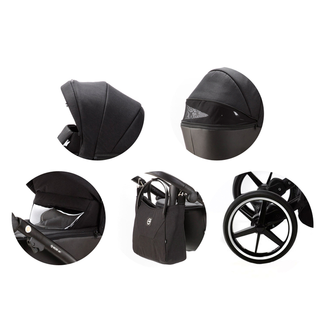 ADAMEX Kombikinderwagen Mobi New Lux Blue