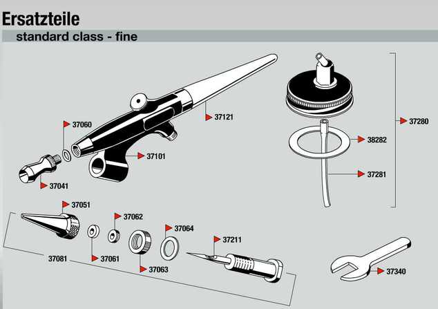 Airbrush-Spritzpistole 39101 - Standardklasse