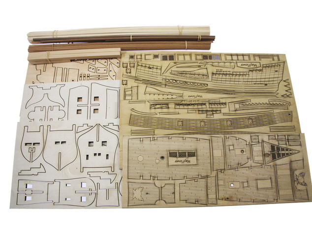 Kit Mantua Model Mayflower 1:64