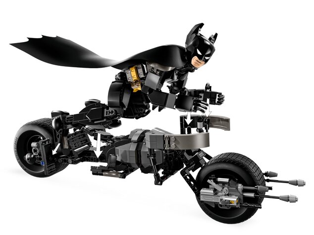 LEGO® DC Batman™ 76273 Baubare Figur: Batman™ und Bat-Pod Motorrad